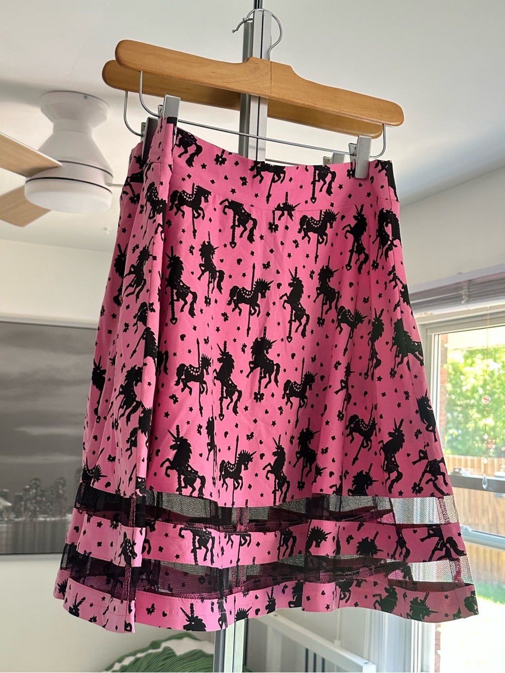 Banjo & Cake High Waisted A Line Unicorn Skirt